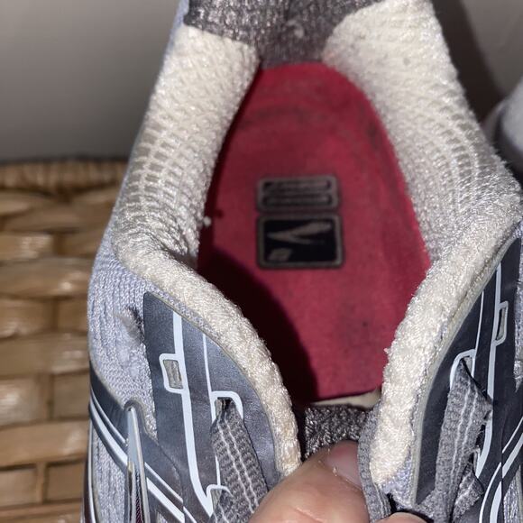 BROOKS Ghost 8 Women Sz 10 Running Shoes Sneaker Grey Silver Pink Lace Up Weight - Picture 11 of 11